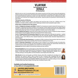VIJAYAM: The Comprehensive Guide for Kerala PSC Nursing Exam book by Gangadharan Honey - Additional Image 3