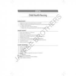 NURSING SOLVED QUESTION PAPERS FOR BSC NURSING 3RD YEAR 2019-2014 book by I Clement - Additional Image 8