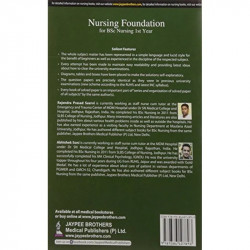 Nursing Foundation for BSc Nursing 1st Year (Fully Solved Papers for 2015-2007) book by SEERVI RAJENDRA PRASAD - Additional Imag
