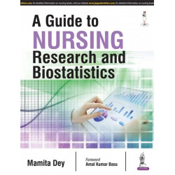 A GUIDE TO NURSING RESEARCH AND BIOSTATISTICS book by Dey Mamita