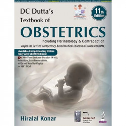 DC Dutta's Textbook of Obstetrics, 11/E for MBBS Students and NEET PG, INI-CET, FMGE | Including Perinatology and Contracept… -