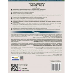 DC Dutta's Textbook of Obstetrics, 11/E for MBBS Students and NEET PG, INI-CET, FMGE | Including Perinatology and Contracept… -