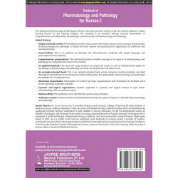 Textbook of Pharmacology & Pathology for Nurses-I book by SURESH K SHARMA - Back Cover