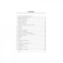 PSYCHOLOGY FOR NURSING book by Basavanthappa - Back Cover