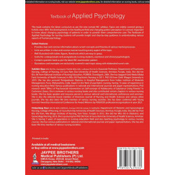 (OLD EDITION) textbook of applied psychology book by Sukhbir Kaur - Back Cover