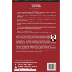 FUNDAMENTALS OF PSYCHOLOGY FOR GRADUATE NURSES (REVISED INC SYLLABUS BASED TEXTBOOK) book by Prakash P - Additional Image 3