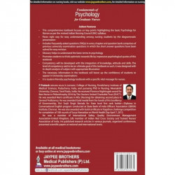 FUNDAMENTALS OF PSYCHOLOGY FOR GRADUATE NURSES (REVISED INC SYLLABUS BASED TEXTBOOK) book by Prakash P - Additional Image 4