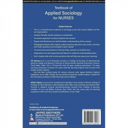 Textbook of Applied Sociology for Nurses, 3/E for BSc Nursing Students | Comprehensive Guide to Social Structure, Culture, F…