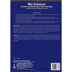BIO-SCIENCES (ANATOMY, PHYSIOLOGY & MICROBIOLOGY) FOR GNM STUDENTS (ENGLISH & HINDI) book by Dipti Shukla, Pooja Devi - Addition
