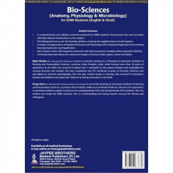 BIO-SCIENCES (ANATOMY, PHYSIOLOGY & MICROBIOLOGY) FOR GNM STUDENTS (ENGLISH & HINDI) book by Dipti Shukla, Pooja Devi - Addition
