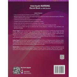 Child Health Nursing Record Book for GNM Students book by Charan singh, Kuljeet kaur - Additional Image 3
