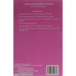 Community Health Nursing for GNM (3rd Year): Solved Papers with Important Theory 2013-2000 book by Bhardwaj Naina - Additional I