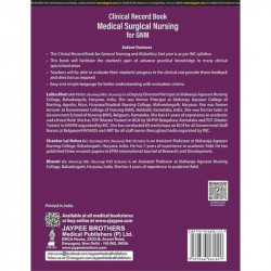 Clinical Record Book of Medical Surgical Nursing for GNM 2nd Year Students | Complete Practical Logbook as per INC Syllabus… - A