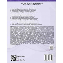 Practical Record/ Cumulative Record for General Nursing and Midwifery (GNM) Course, 5/E for GNM Students | Complete Clinical… -
