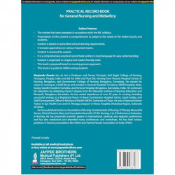 PRACTICAL RECORD BOOK FOR GENERAL NURSING AND MIDWIFERY (AS PER THE INC SYLLABUS) book by SN NANJUNDE GOWDA - Additional Image 4
