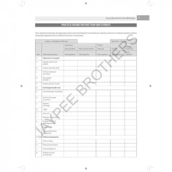 Fundamentals of Clinical Nursing for First Year GNM Students | Practical Record Book for Clinical Posting as per INC Syllabu… -