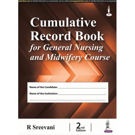 Cumulative Record Book for General Nursing and Midwifery Course, 2/E for GNM Students | Clinical Logbook for GNM | Procedure…
