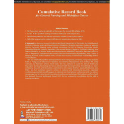 Cumulative Record Book for General Nursing and Midwifery Course, 2/E for GNM Students | Clinical Logbook for GNM | Procedure… -