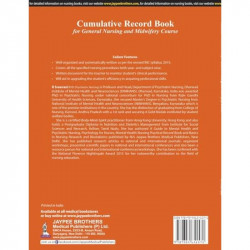 Cumulative Record Book for General Nursing and Midwifery Course, 2/E for GNM Students | Clinical Logbook for GNM | Procedure… -