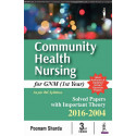 Community Health Nursing for GNM (1st Year): Solved Papers with Important Theory 2016-2004 book by Sharda Poonam