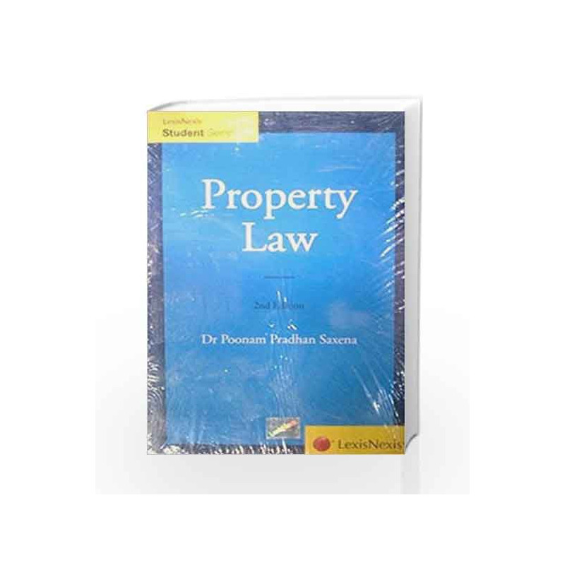 Property Law by Poonam Pradhan Saxena Book-9788180386886