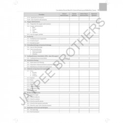 Cumulative Record Book for General Nursing and Midwifery Course, 2/E for GNM Students | Clinical Logbook for GNM | Procedure… -
