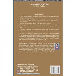 FUNDAMENTAL OF NURSING FOR GNM (1ST YEAR) SOLVED PAPERS WITH IMP.THEORY2016-2015 book by Poonam Sharda - Additional Image 4