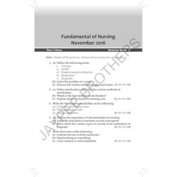 FUNDAMENTAL OF NURSING FOR GNM (1ST YEAR) SOLVED PAPERS WITH IMP.THEORY2016-2015 book by Poonam Sharda - Additional Image 7