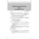 Medical Surgical Nursing Part-I for GNM (2nd Year): Solved Papers with Important Theory 2017-2005 book by Parambeer Kaur Rai - A