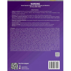 NURSING Solved Question Papers for General Nursing and Midwifery (GNM) 3rd Year, 5/E | Last 5 Years' Solved PYQs (2022-2026)… -