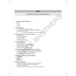 NURSING Solved Question Papers for General Nursing and Midwifery (GNM) 3rd Year, 5/E | Last 5 Years' Solved PYQs (2022-2026)… -