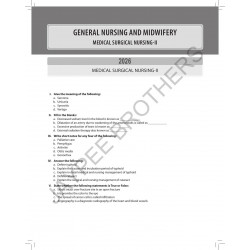 NURSING Solved Question Papers for General Nursing and Midwifery (GNM) 2nd Year, 6/E | Last 5 Years' Solved PYQs (2022-2026)… -