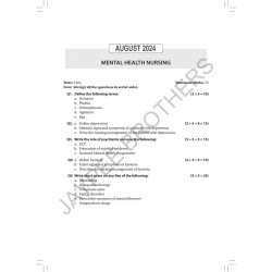 GNM (2nd Year) Exam Excellence Solved Papers (2015-2025) for Mental Health Nursing | Last 10 years' solved PYQs: 1 book by A… -