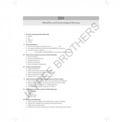 NURSING Solved Question Papers for General Nursing and Midwifery (GNM) 3rd Year, 5/E | Last 5 Years' Solved PYQs (2022-2026)… -