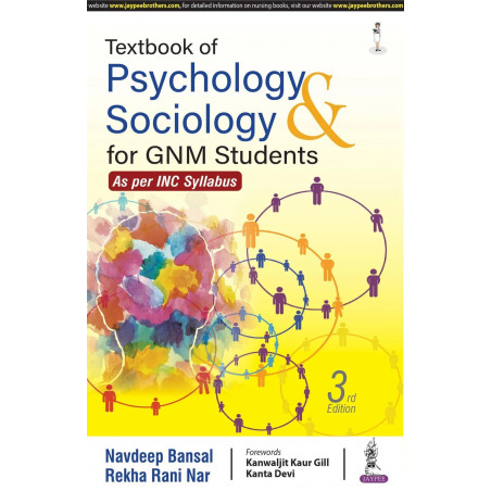 Textbook of Psychology & Sociology for GNM Students, 3/E | Covers Human Behavior, Personality, Learning, Intelligence, Famil…