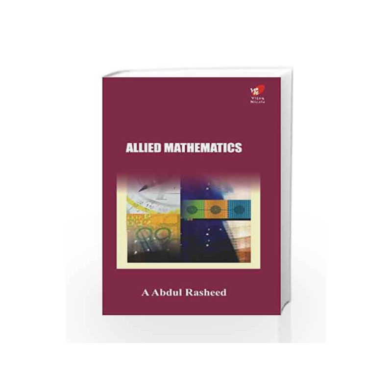 Allied Mathematics by A Abdul Rasheed Book-9788182091443