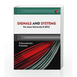 Signals and Systems for AU 2013 by Dr. S. Poornachandra Book-9788182091504