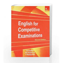 English for Competitive Examinations by R. Gopalan Book-9788182091894