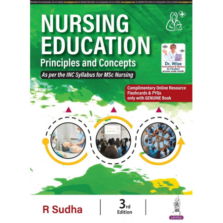 Nursing Education Principles and Concepts, 3/E for MSc Nursing Students | As per INC Syllabus with NEP 2020, OSCE-OSPE Tools…