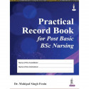Practical Record Book for Post Basic BSc Nursing (As per revised INC syllabus) book by Fenin Mahipal Singh - Back Cover