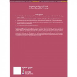 Cumulative Record Book for Post Basic BSc Nursing for 1st and 2nd Year Students, 2/E | Clinical Performance Record Across Al… -