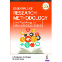 ESSENTIALS OF RESEARCH METHODOLOGY FOR ALL PHYSIOTHERAPY AND ALLIED HEALTH SCIENCES STUDENTS book by A Thangamani Ramalingam…