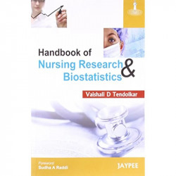 HANDBOOK OF NURSING RESEARCH & BIOSTATISTICS book by Tendolkar - Back Cover