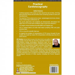 PRACTICAL CARDIOTOCOGRAPHY book by AK Debdas - Back Cover