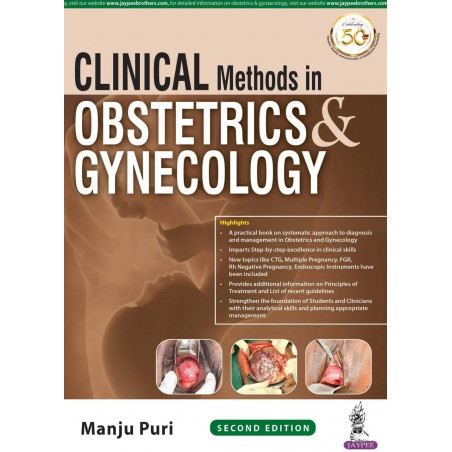 Clinical Methods in Obstetrics and Gynecology book by Manju Puri