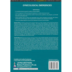 GYNECOLOGICAL EMERGENCIES book by Kamini A Rao - Back Cover