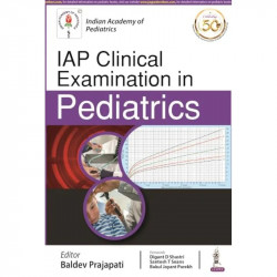 IAP Clinical Examination in Pediatrics book by Baldev Prajapati - Back Cover