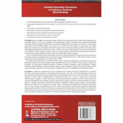 STANDARD OPERATING PROCEDURES AND REGULATORY GUIDELINES—BLOOD BANKING book by GP Saluja - Additional Image 4