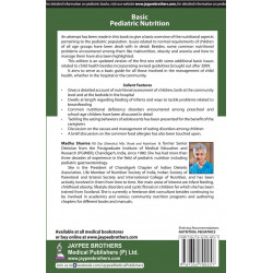 BASIC PEDIATRIC NUTRITION book by Sharma Madhu - Back Cover