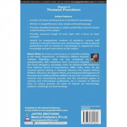 Manual of Neonatal Procedures book by Sinha Rahul - Back Cover